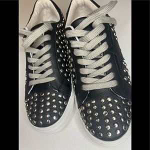 Steve Madden studded sneakers size 8